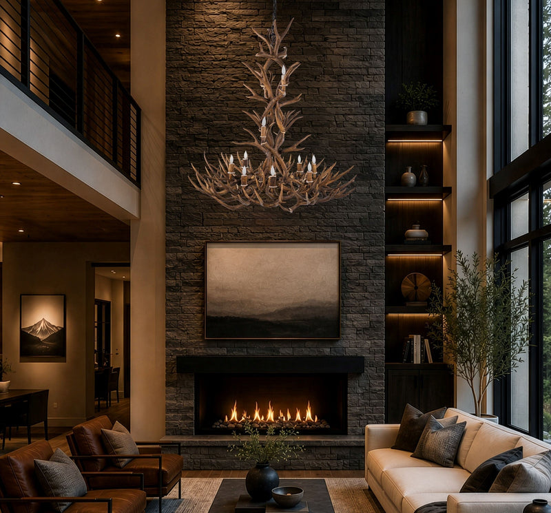 Discover antler decor ideas for rustic, western, and modern homes. Explore lighting, furniture, and accessories that add timeless natural charm.