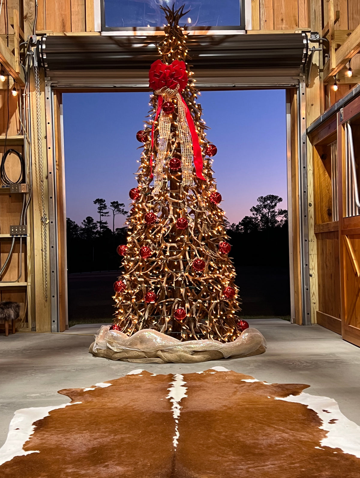 Antler Christmas Tree