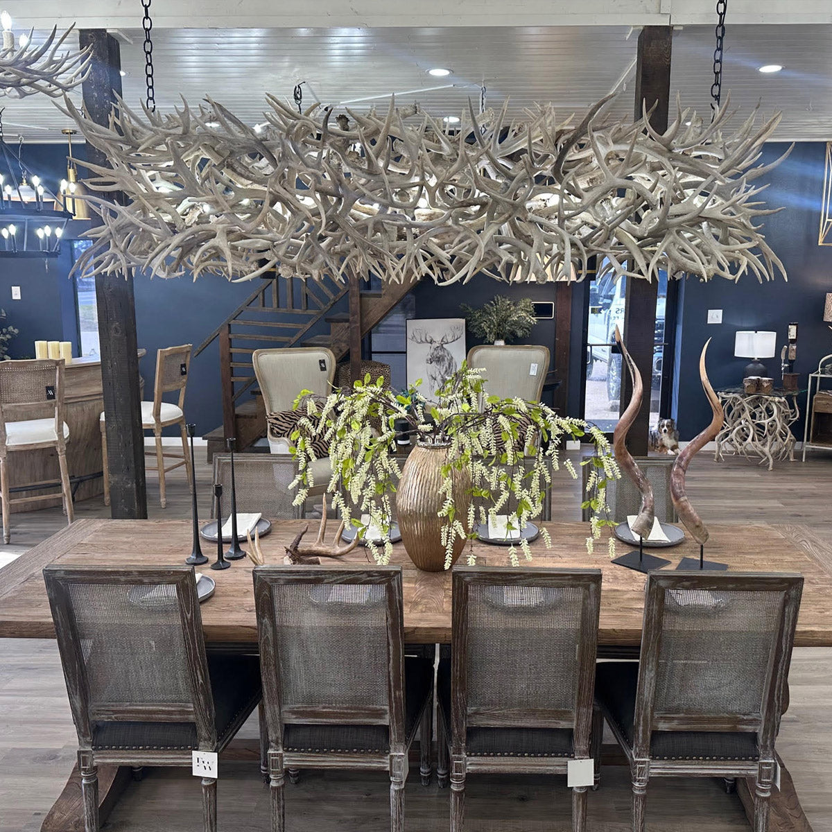 Abstract Antler Chandelier (Limited Edition) - ANTX-GOLD-I/X