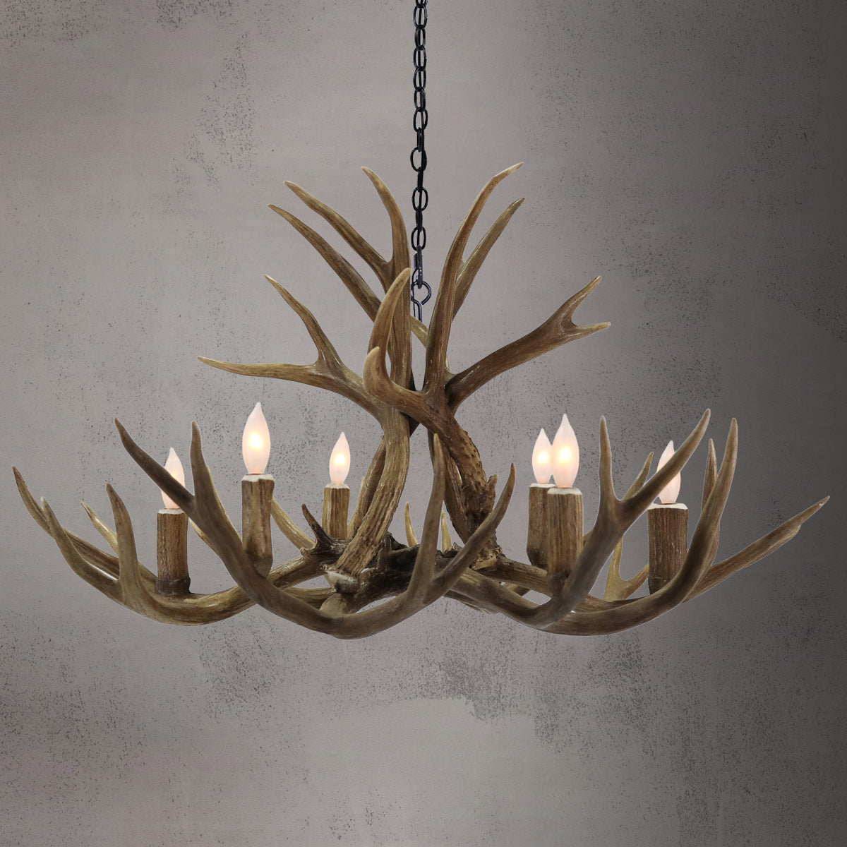 6 Light Mule Deer - AWC-38