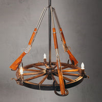 3 Light/Rifle Wagon Wheel - AWC-73