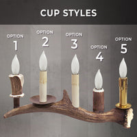 16 Light Double Tier Elk Antler Chandelier