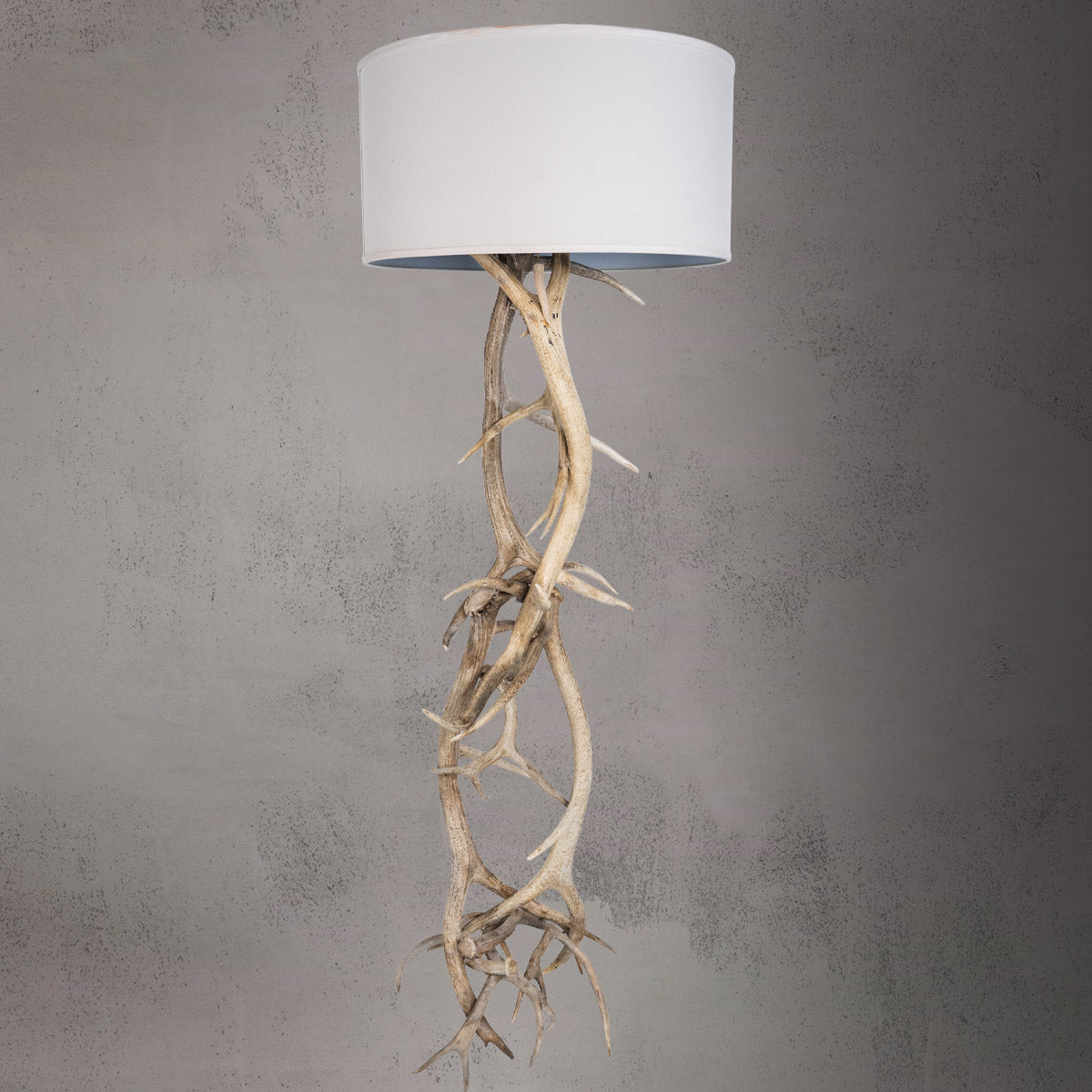 Elk & Mule Deer Floor Lamp / L-12