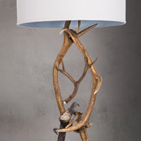 Elk & Mule Deer Floor Lamp / L-12