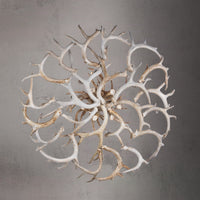10 Light Whitetail Cascade Antler Chandelier SKU-106