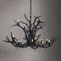 16 Light Double Tier Elk Antler - SKU-90