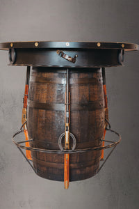 Outlaw Pub Table w/ 4 Rifles