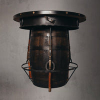 Outlaw Pub Table w/ 3 Rifles