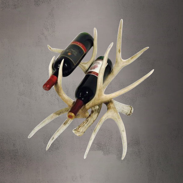 Antler Double Wine Bottle Holder