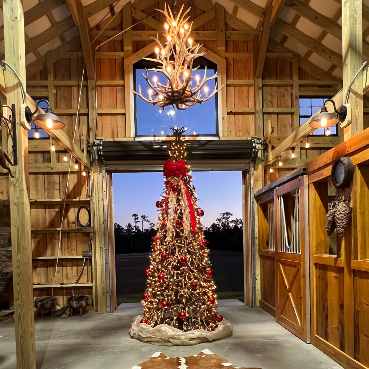 Antler Christmas Tree